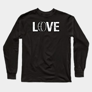 Love Drums L-O-V-E Drummer Long Sleeve T-Shirt